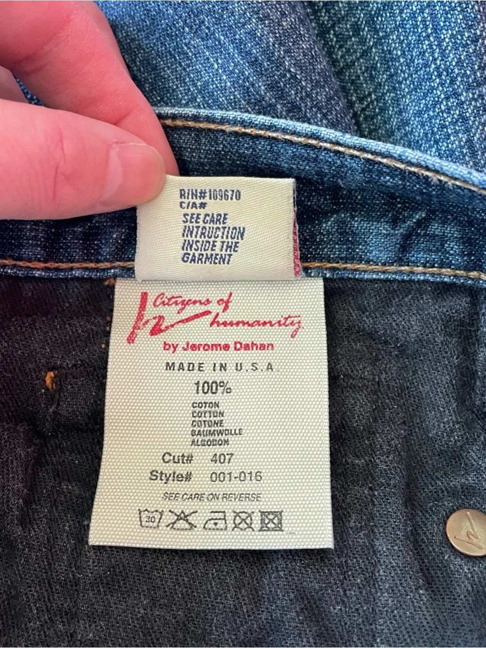 Women’s Citizens of Humanity Kelly Low Waist Bootcut Jeans Size 29